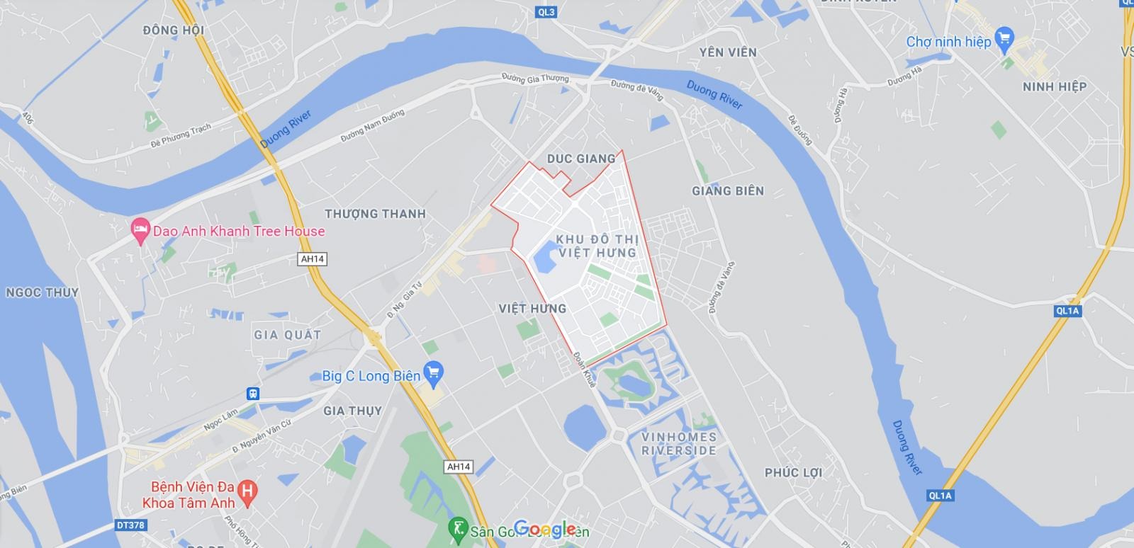 khu đô thị việt hưng