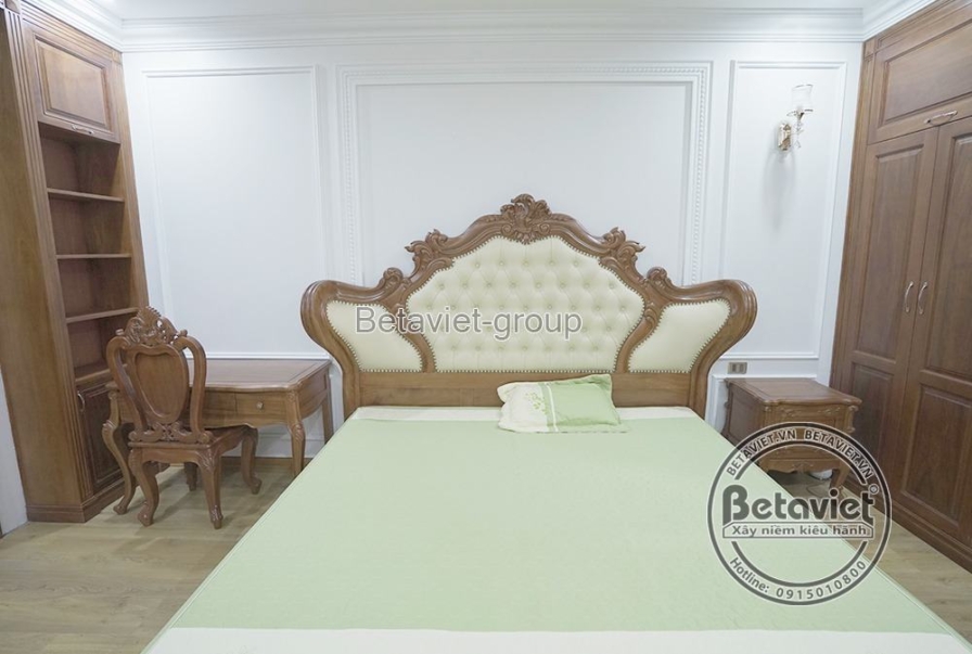 Thi công biệt thự TC19155, giai đoạn hoàn thành – phòng ngủ