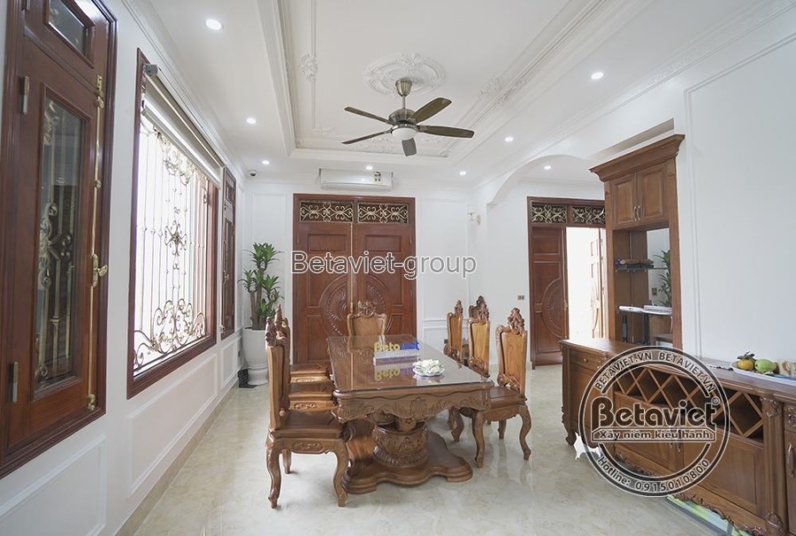Thi công biệt thự TC19155, giai đoạn hoàn thành – phòng bếp và phòng ăn