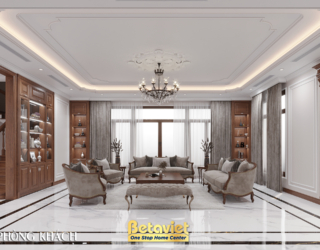 Mẫu thiết kế nội thất biệt thự Art Deco tại Hải Dương NT23320