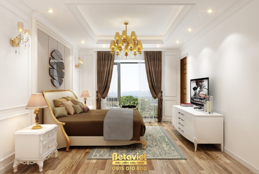 Nội thất phòng ngủ biệt thự chistopher NT20076 – góc nhìn 5