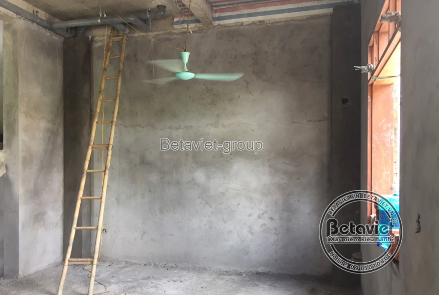 Thi công biệt thự TC19155, giai đoạn thi công phần thô – ảnh thi công thực tế