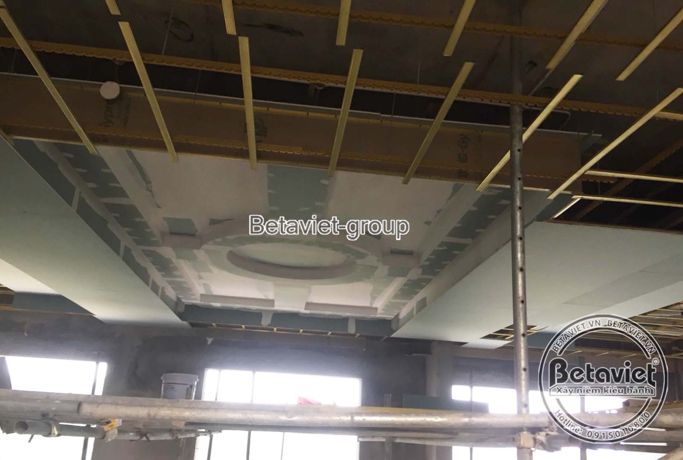 Thi công biệt thự TC19096, giai đoạn thi công phần thô – kết cấu phần thô (8)