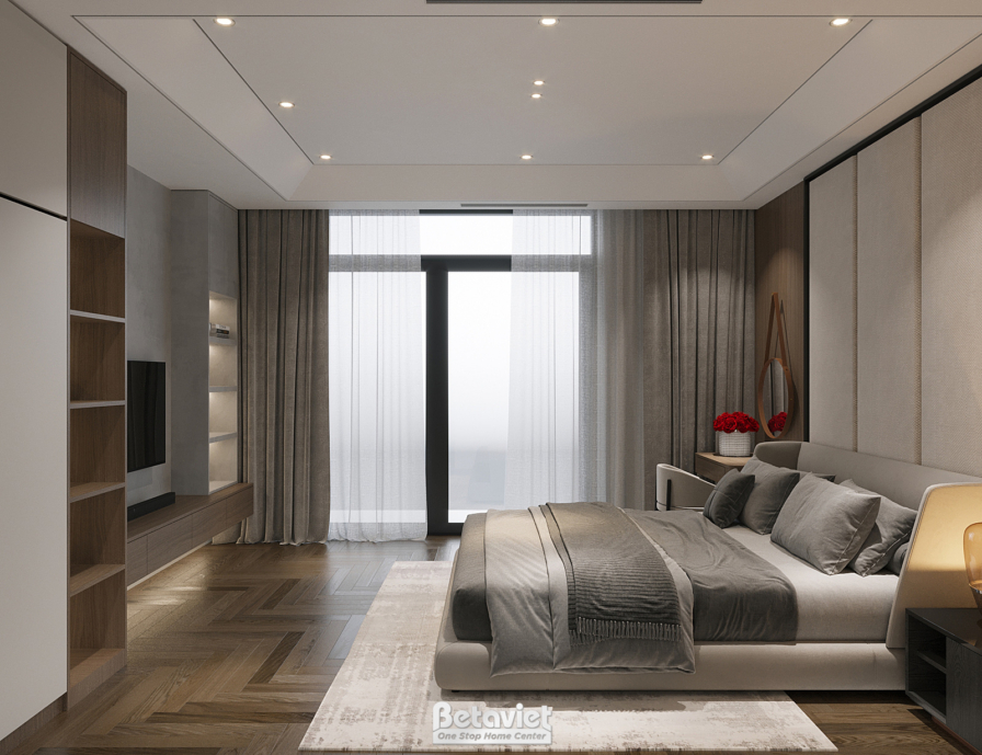 Nội thất phòng ngủ biệt thự hiện đại NT23081 – góc nhìn 6