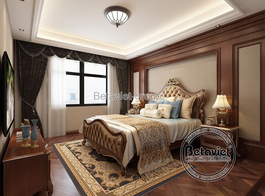 Thiết kế phòng ngủ tân cổ điển KĐT Starlake Tây Hồ NT20312
