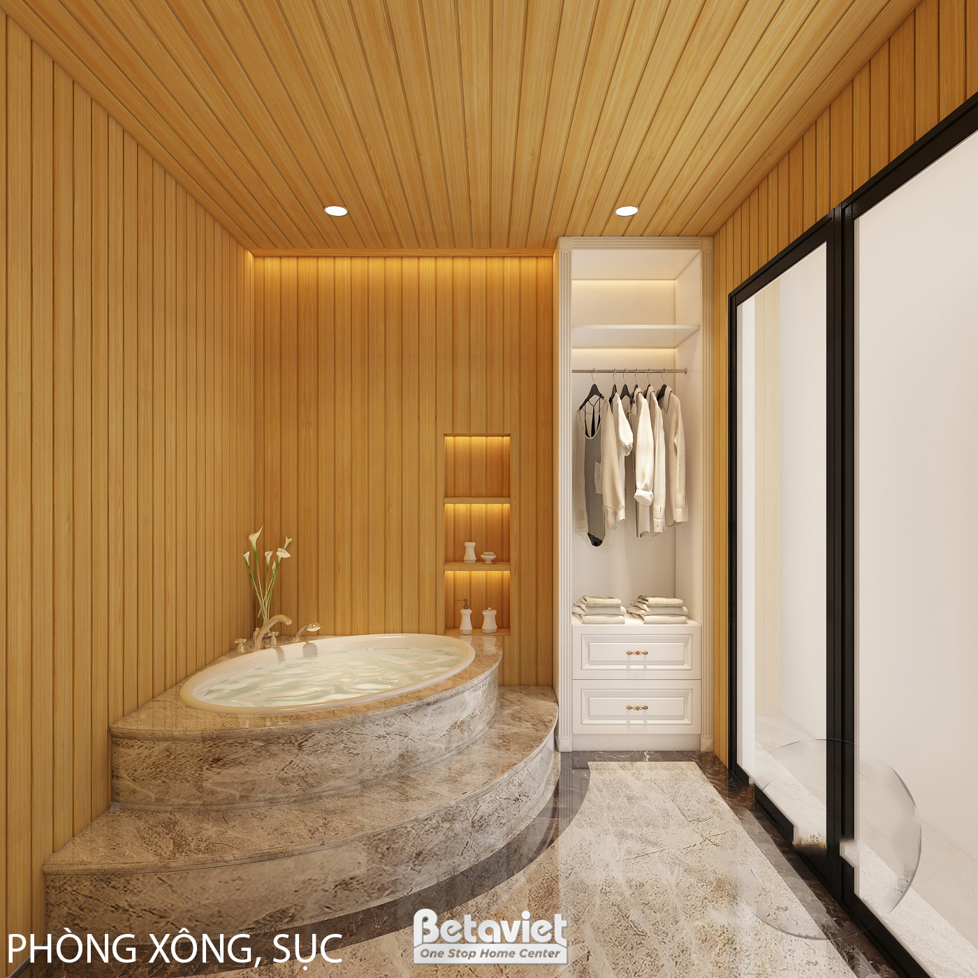 Nội thất phòng tắm hiện đại KĐT Geleximco NT21228