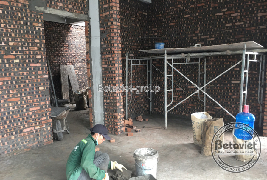 Thi công biệt thự TC20168, giai đoạn thi công phần thô – kết cấu phần thô (7)