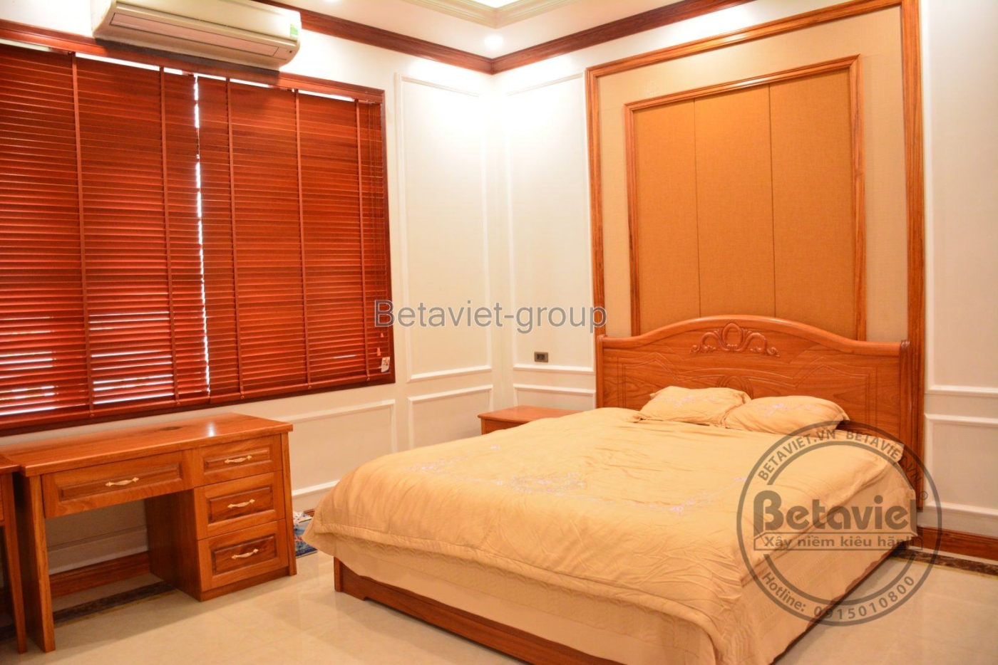 Thi công biệt thự TC16082, giai đoạn hoàn thành – phòng ngủ (2)