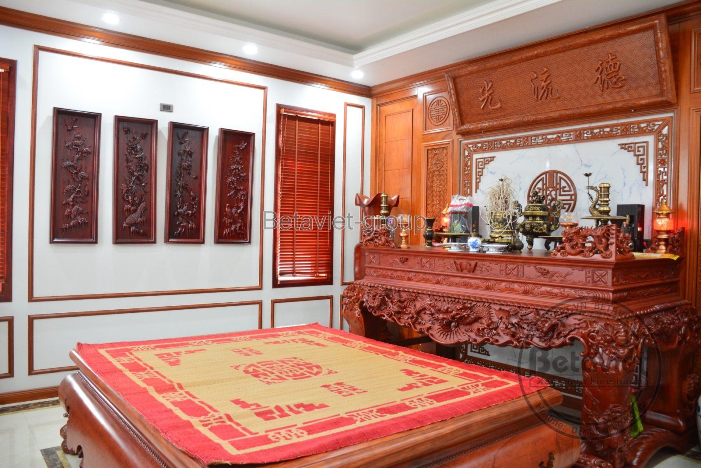 Thi công biệt thự TC16082, giai đoạn hoàn thành – chi tiết hoàn thiện
