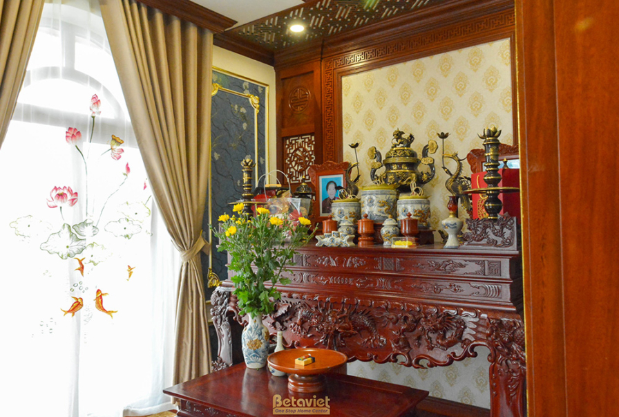 Thi công biệt thự 3 tầng tân cổ điển TC20110, giai đoạn hoàn thành – chi tiết hoàn thiện (2)