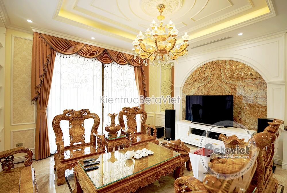 Thi công biệt thự Pháp tại Bắc Ninh – TC17091