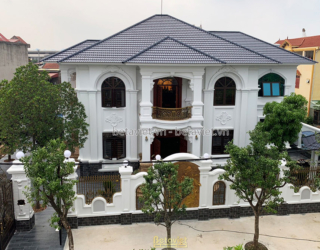 Hoàn thiện xây nhà biệt thự 2 tầng lô góc tại Ninh Bình – TC21127