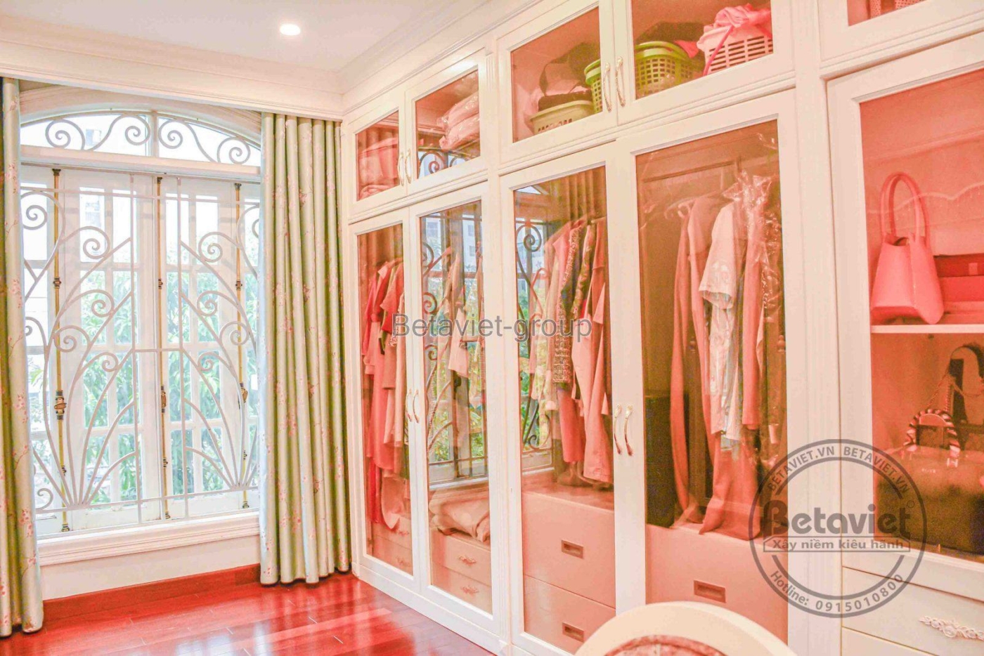 Thi công biệt thự 3 tầng TC16117, giai đoạn hoàn thành – phòng ngủ