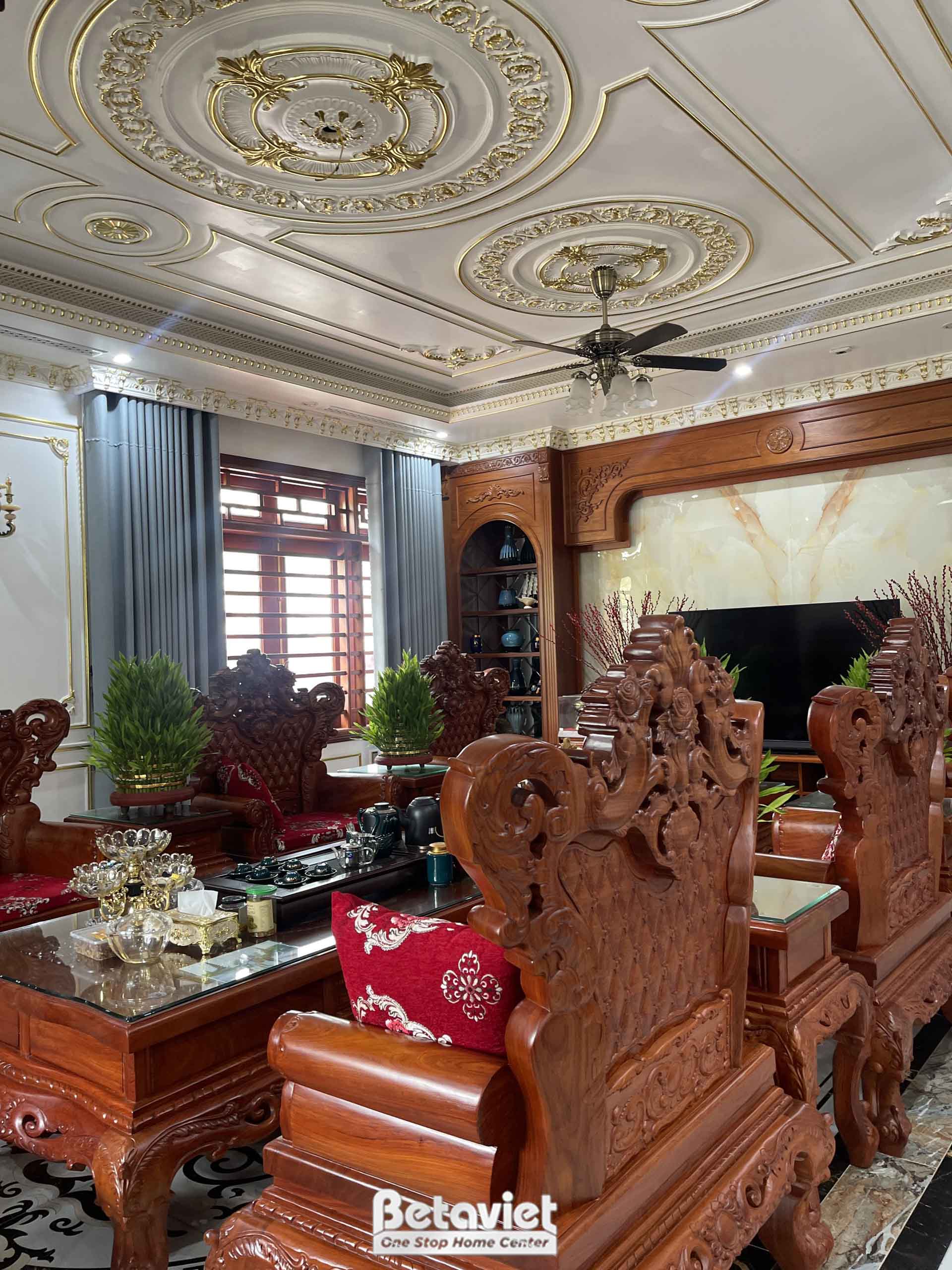 Phần thô Thiết kế thi công xây dựng trọn gói biệt thự 3 tầng tại Hưng Yên – TC22261