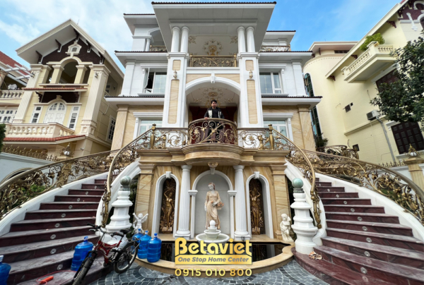 Thiết kế thi công biệt thự trọn gói cao cấp tại Hải Phòng – TC20152
