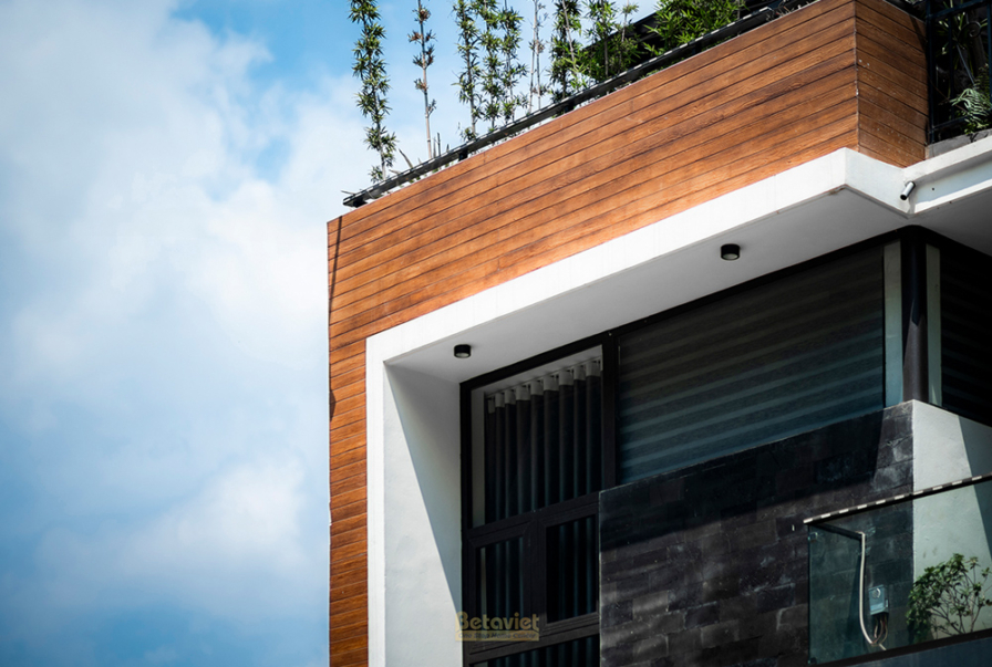 Thi công biệt thự TC22165, giai đoạn hoàn thành – mặt ngoài công trình (2)