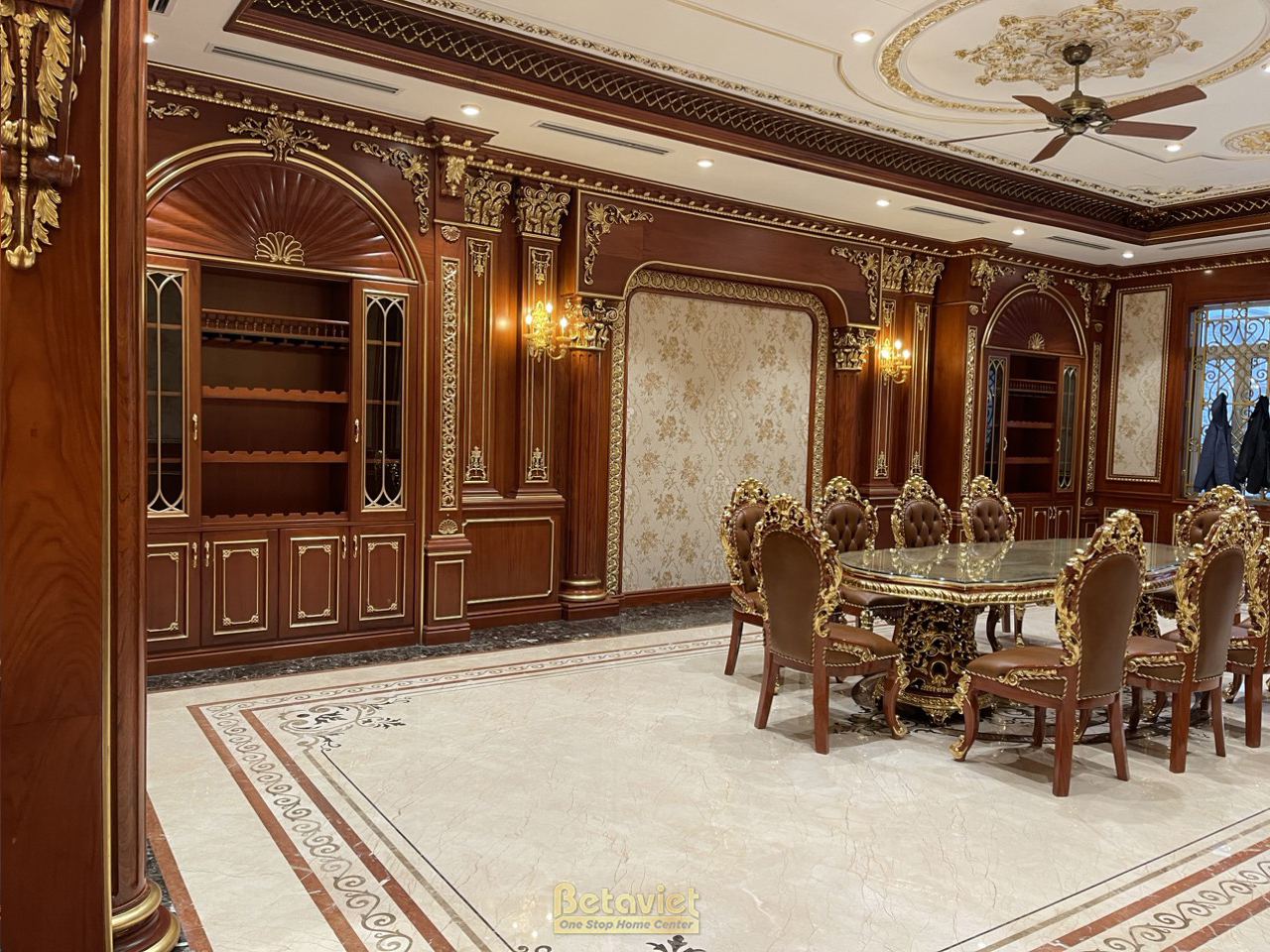 Phần thô Quá trình thi công nhà biệt thự cổ điển 7 tầng 1340m2 tại Thanh Hóa – TC20018