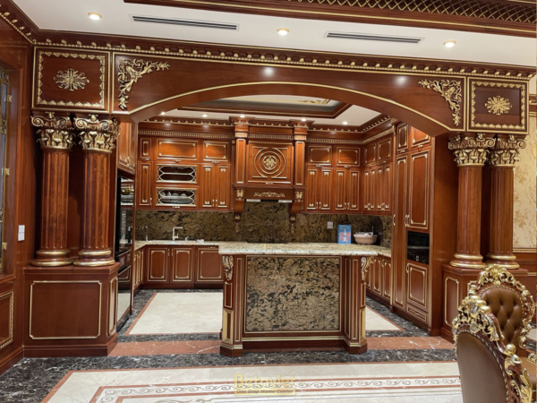 Quá trình thi công nhà biệt thự cổ điển 7 tầng 1340m2 tại Thanh Hóa – TC20018