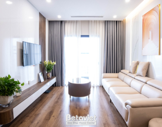 Thi công nội thất căn hộ chung cư hiện đại Hoàng Thành Pearl – TC24850