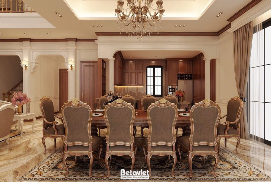 Thi công biệt thự TC20152, giai đoạn hoàn thành – phòng bếp và phòng ăn (8)