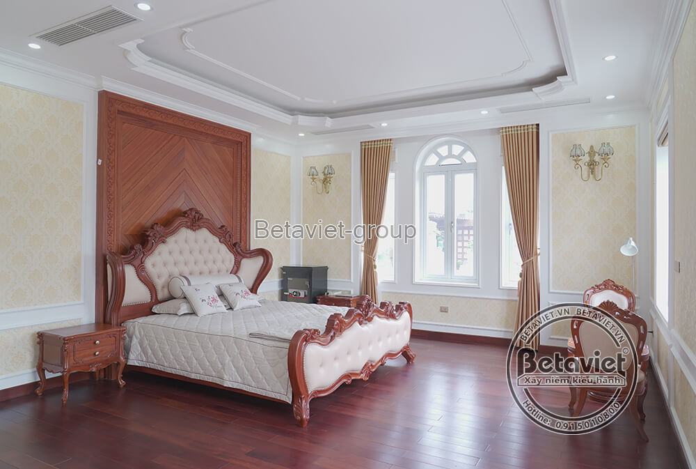 Thi công biệt thự 3 tầng tân cổ điển TC19014, giai đoạn hoàn thành – mặt ngoài công trình (3)