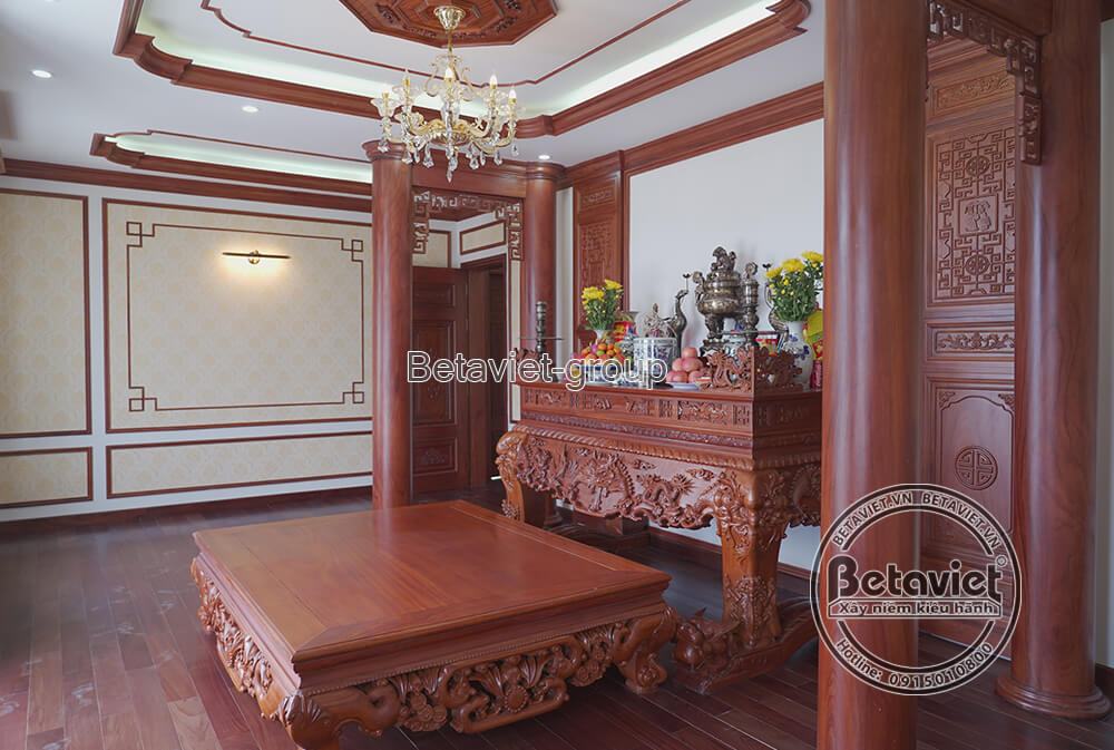 Thi công biệt thự 3 tầng tân cổ điển TC19014, giai đoạn hoàn thành – ảnh thi công thực tế