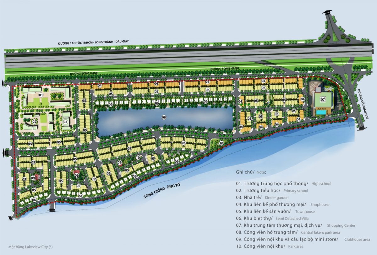 khu đô thị lakeview
