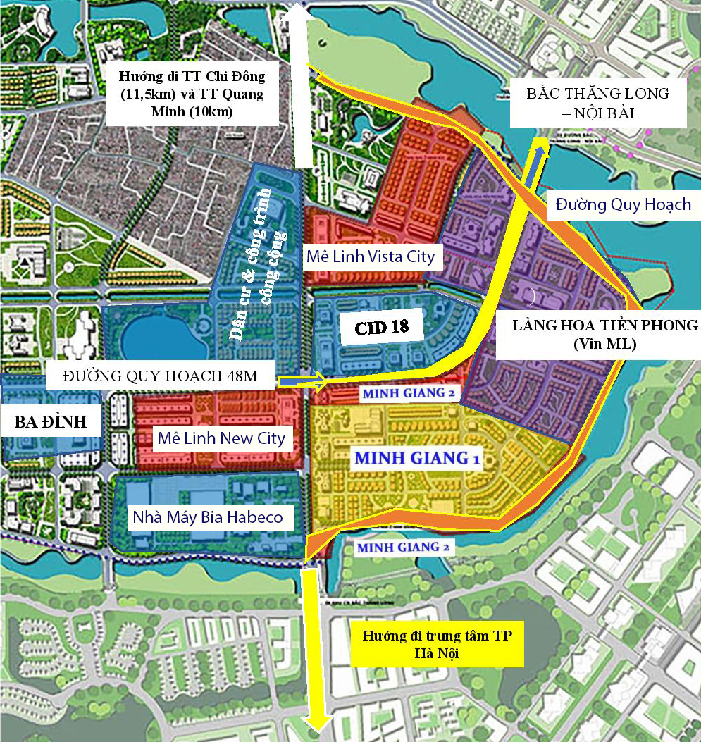 khu đô thị mê linh new city