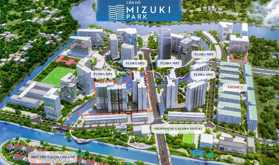 Chủ đầu tư Nam Long Group phát triển khu đô thị Mizuki Park