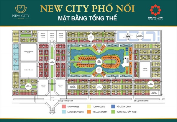 khu đô thị new city phố nối