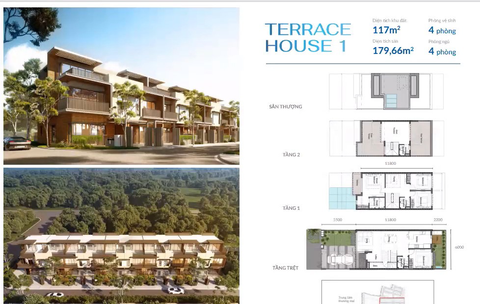 Không gian nội thất nhà phố tại khu đô thị Waterfront City Hải Phòng