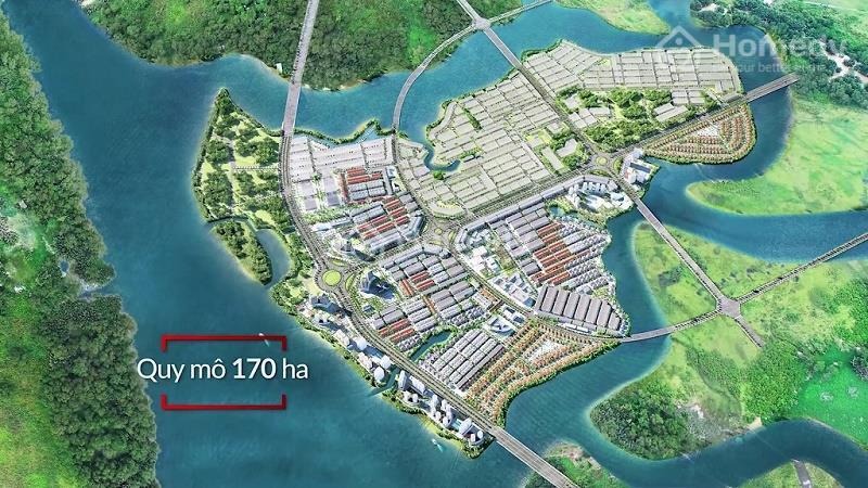 Khu biệt thự Waterfront City thiết kế theo phong cách Singapore Garden