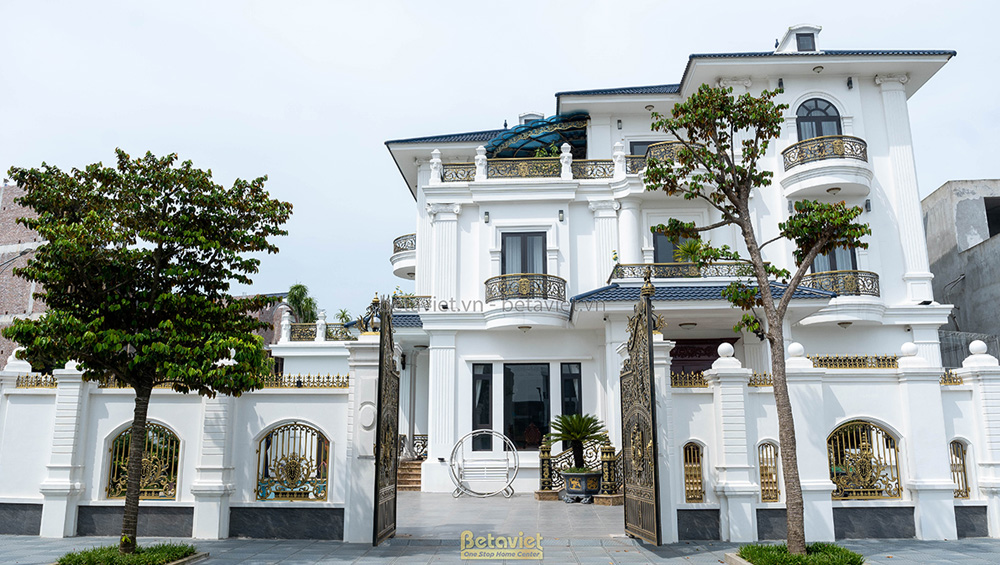 Phần thô Hoàn thiện xây dựng biệt thự lô góc tại Hưng Yên – TC21166