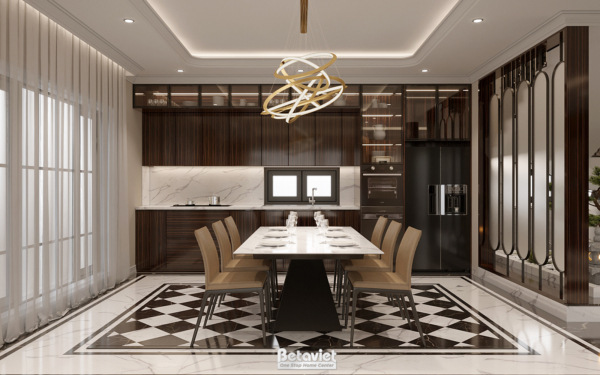 Nội thất phòng ăn biệt thự hiện đại KĐT Park City NT23311