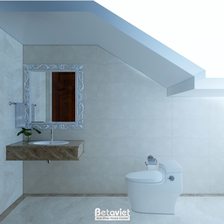 Nội thất phòng tắm biệt thự tân cổ điển KT20205 – góc nhìn 3