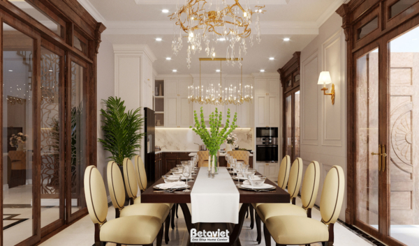 Thiết kế nội thất phòng ăn phong cách Art Deco NT19029