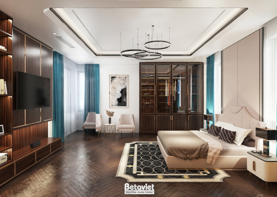 Nội thất phòng ngủ hiện đại KĐT Splendora An Khánh NT22061