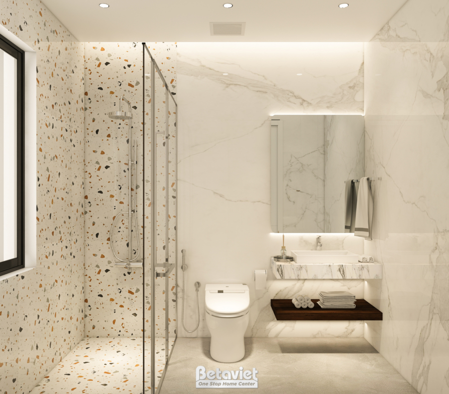 Nội thất phòng tắm hiện đại KĐT Splendora An Khánh NT22061