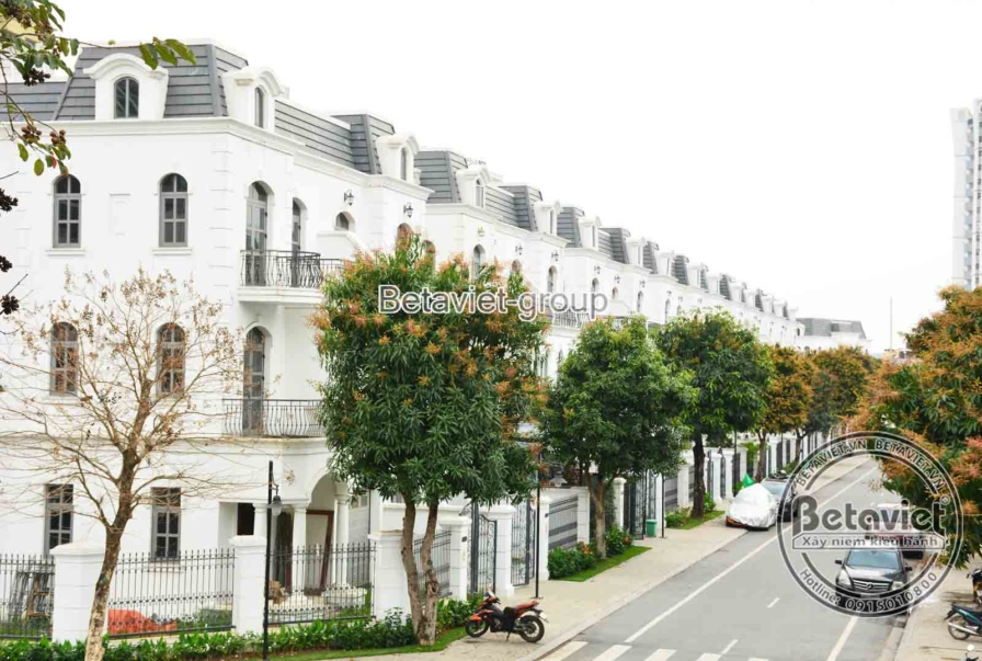 Thi công biệt thự TC20168, giai đoạn thi công phần thô – mặt ngoài công trình (4)