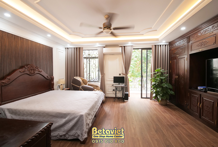 Thi công biệt thự TC21116, giai đoạn hoàn thành – phòng ngủ (2)