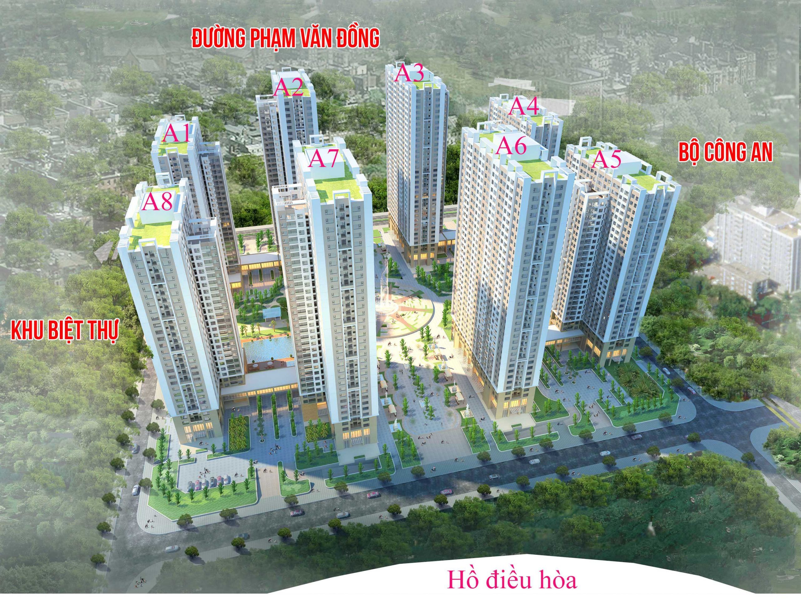 khu đô thị thành phố giao lưu