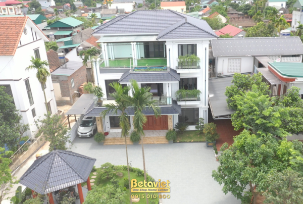 Thiết kế thi công biệt thự hiện đại đẹp tại Phú Thọ – TC22052
