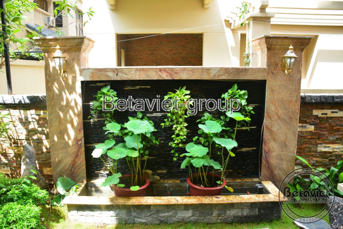 Thi công biệt thự TC20014, giai đoạn hoàn thành – sân vườn (2)