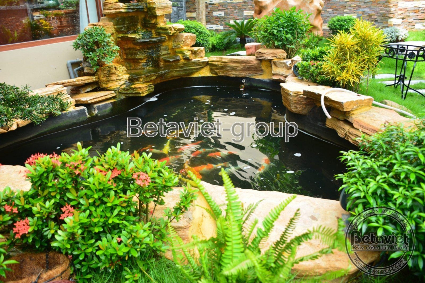Thi công biệt thự TC20014, giai đoạn hoàn thành – sân vườn (4)
