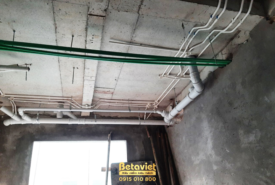 Thi công biệt thự TC21150, giai đoạn thi công phần thô – ảnh thi công thực tế (5)
