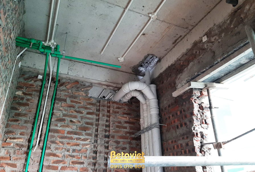 Thi công biệt thự TC21150, giai đoạn thi công phần thô – ảnh thi công thực tế (4)