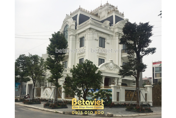 Hoàn thành thi công biệt thự tân cổ điển 3 tầng tại Hà Nam – TC21164