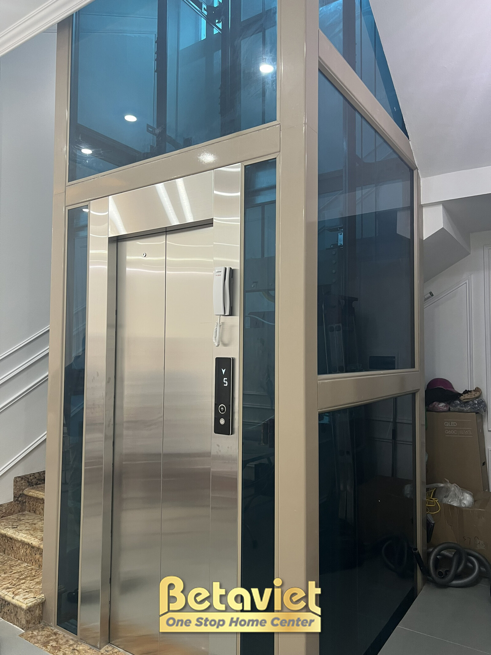Thi công biệt thự tân cổ điển TC22207, giai đoạn hoàn thành – mặt ngoài công trình (2)