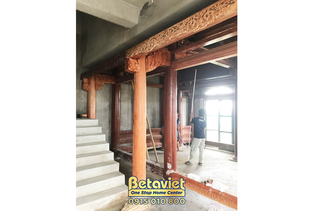 Phần thô Thi công biệt thự cao cấp KĐT Vinhomes Star City Thanh Hóa – TC21084