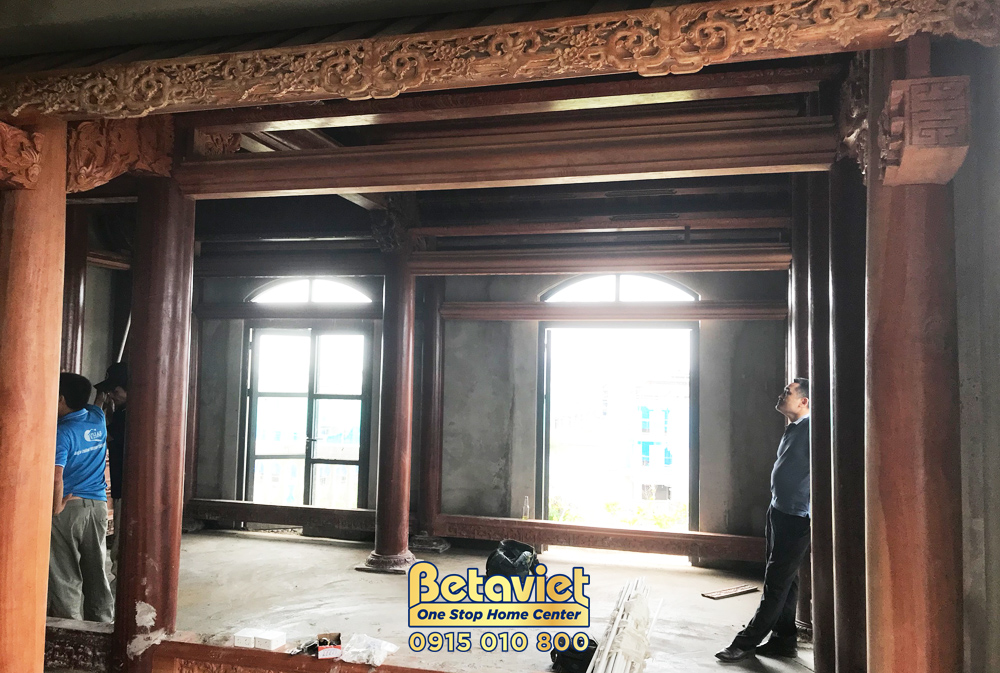 Phần thô Thi công biệt thự cao cấp KĐT Vinhomes Star City Thanh Hóa – TC21084